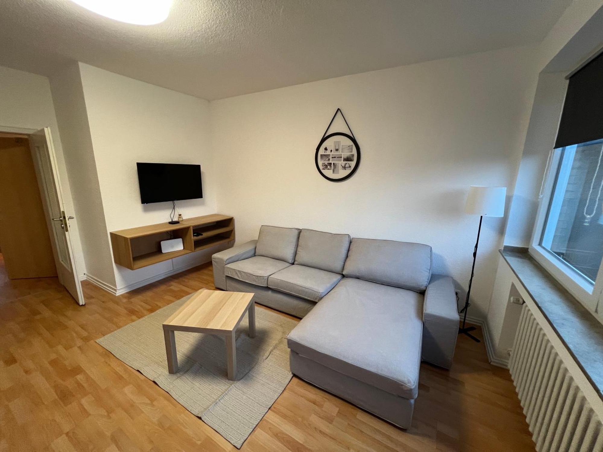 Emas4 Wohnung Mit 2 Einzelbetten, Kueche 크레펠트 외부 사진